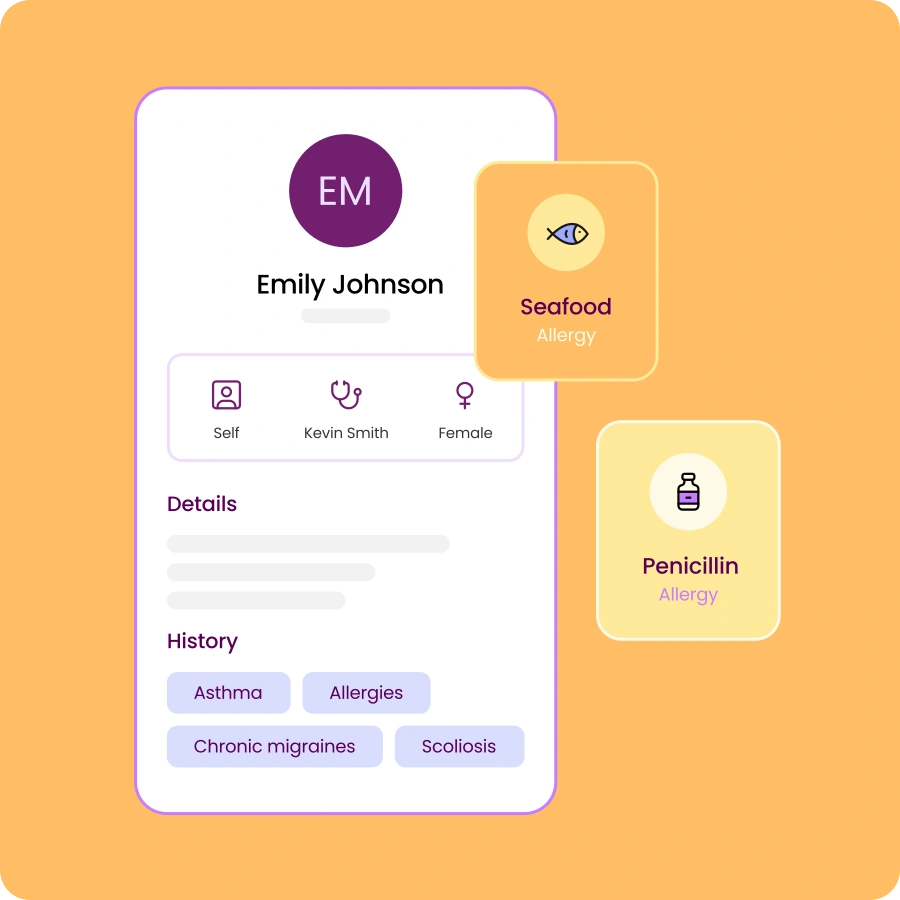 Robot working in a medical office